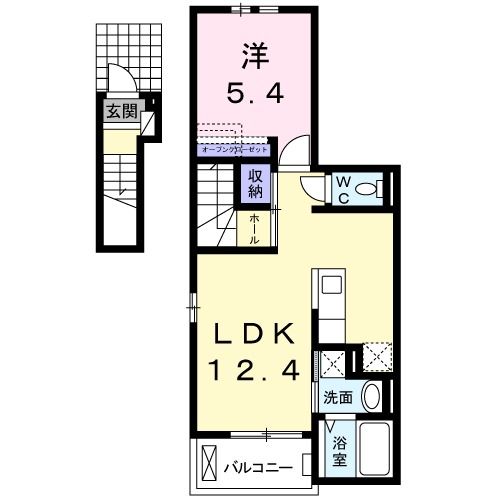 スカイレオの間取り