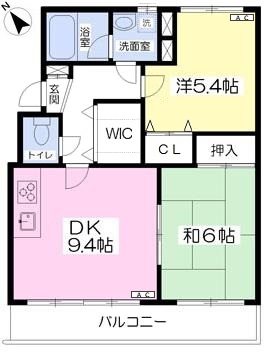 ラフィニア花崎Ａの間取り