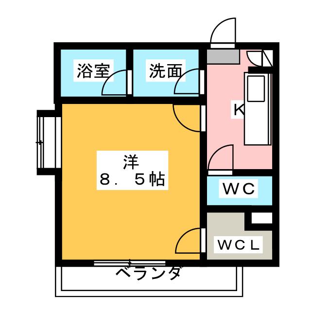 タウンライフ覚王山の間取り