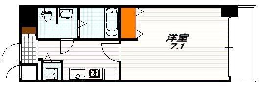 【アスヴェル京都河原町二条の間取り】