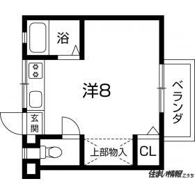 昌世マンションII　108号・109号の建物外観