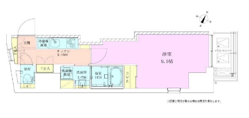 赤坂レジデンス壱番館の間取り