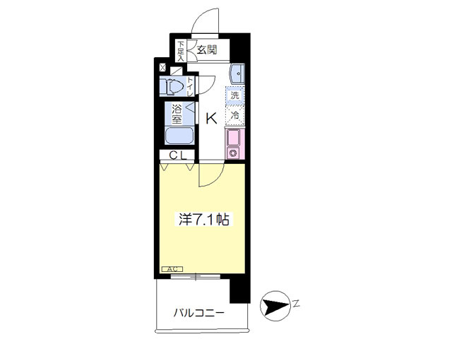 プレノ小田原弓ノ町の間取り