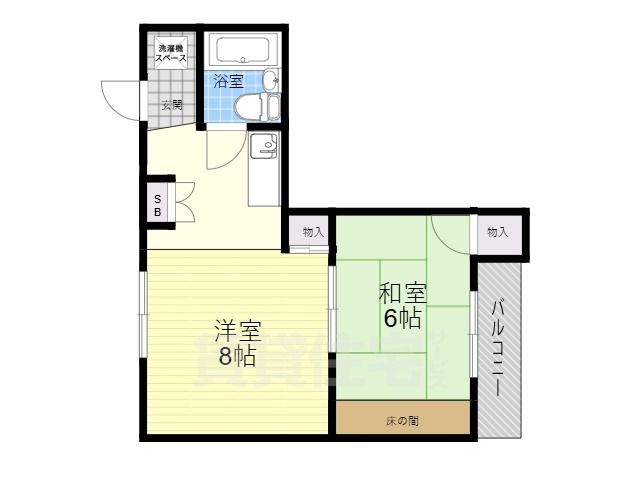 サンシャイン88の間取り