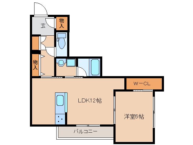 ライムストーン新大宮の間取り