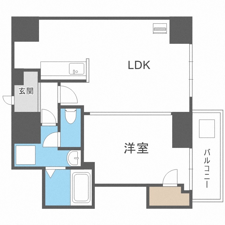 ＦＲＡＩＳーＭの間取り