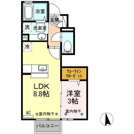 Royal西荒屋（ロイヤル西荒屋）の間取り