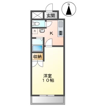 江戸橋利平治マンションンの間取り