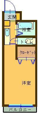 メゾンラベンダー５番館の間取り