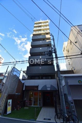 大阪市北区長柄中のマンションの建物外観