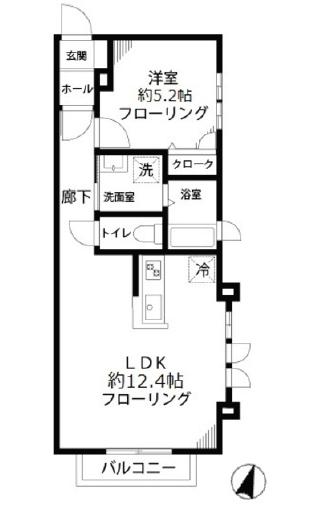 アイビーコートー南烏山4丁目ーの間取り