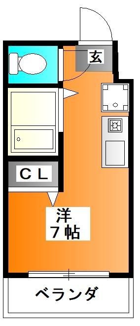 ビレッジ中根の間取り