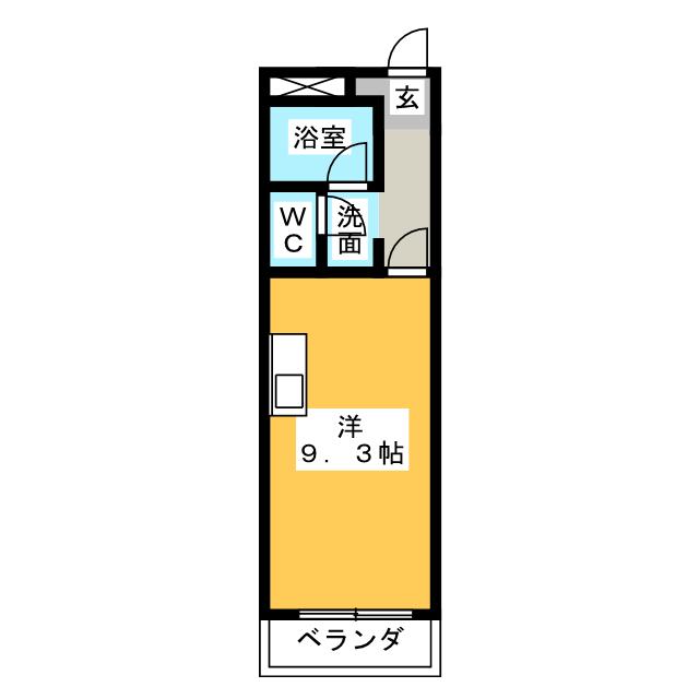 ｓｔａｔｅｓ三進の間取り