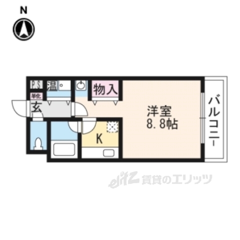 ラ・モーダ堀川の間取り