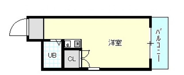 広島市安佐南区山本のマンションの間取り