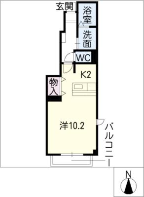 【コンフォートエイミーの間取り】