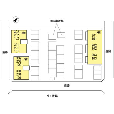 【福山市新涯町のアパートのその他】