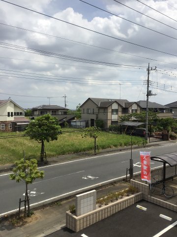 【熊谷市船木台のアパートの眺望】