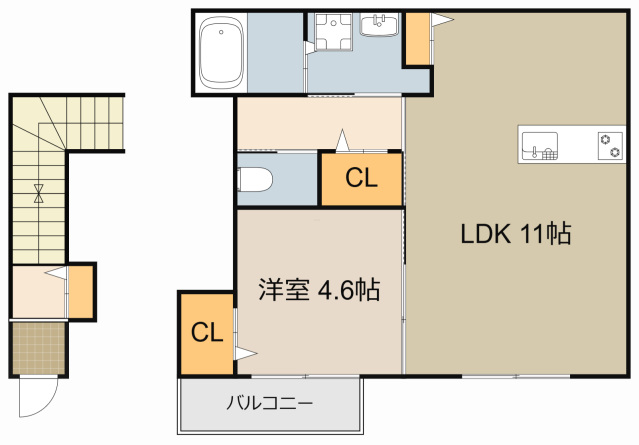 アルーデコートIIの間取り