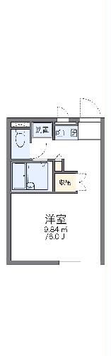 レオパレス三矢小台２０００の間取り