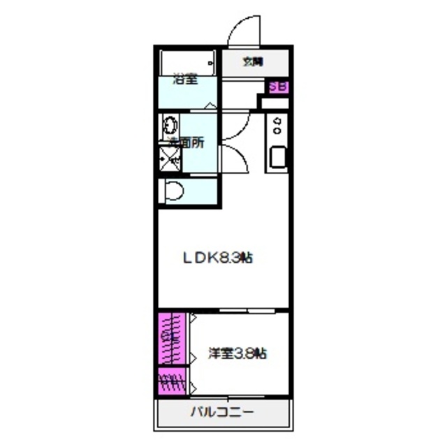 センターポートの間取り