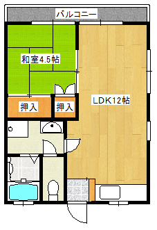 シルクハイツの間取り