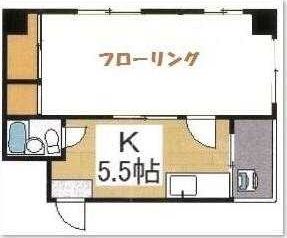 【越谷市越ヶ谷のマンションの間取り】