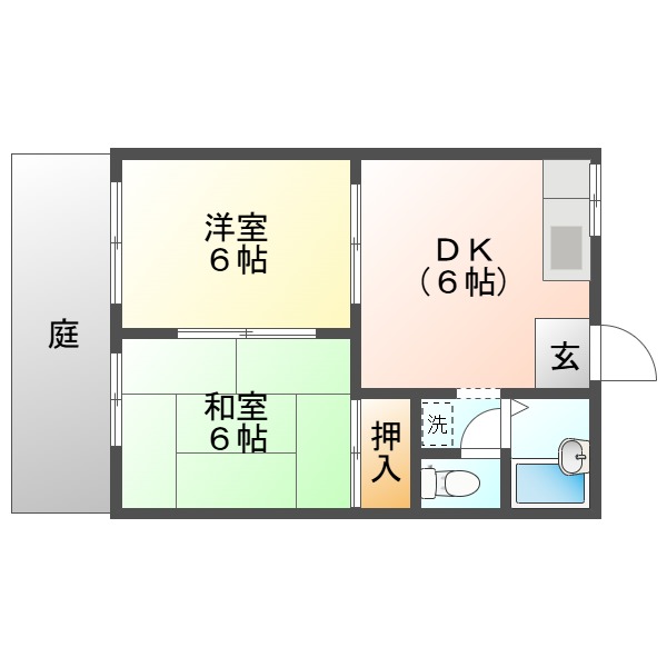 コートビレッジ藤山台の間取り