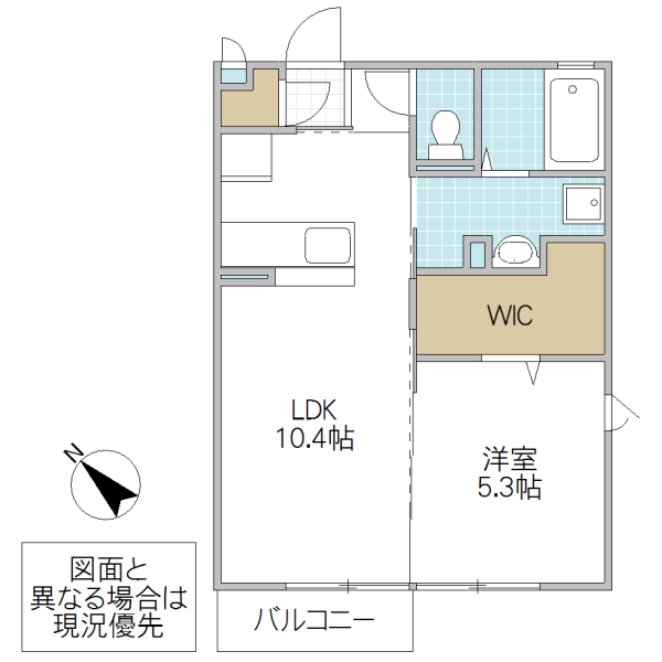 シャンテクレール Iの間取り