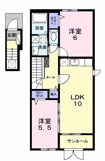 カミーノの間取り