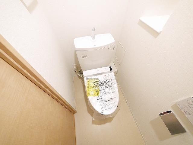 トイレ　ゆったりとした空間のトイレです