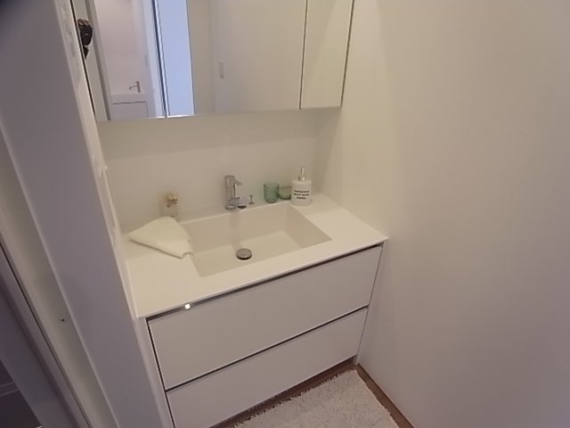 洗面設備　モデルルーム