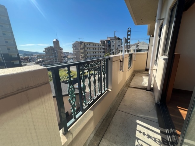 バルコニー　日当たりも良好！