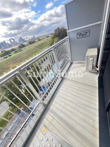 バルコニー　落ち着いた時間を過ごせるバルコニーです