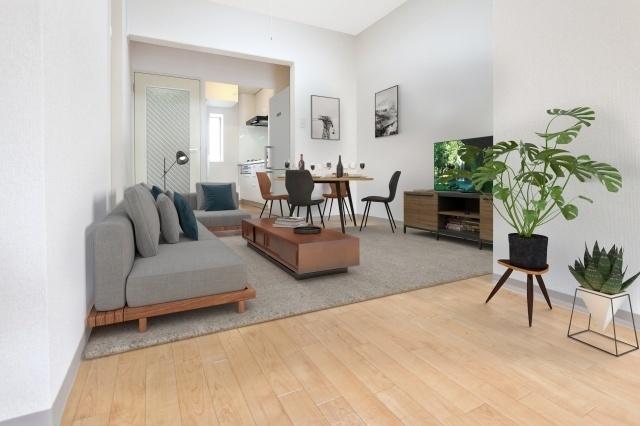 居室・リビング　家具等はイメージです