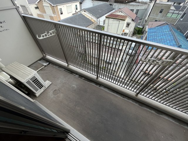 バルコニー　広々としたバルコニーです
