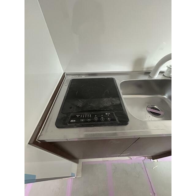 キッチン　建築中の参考写真