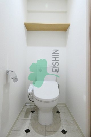 トイレ　清潔感のあるトイレです。