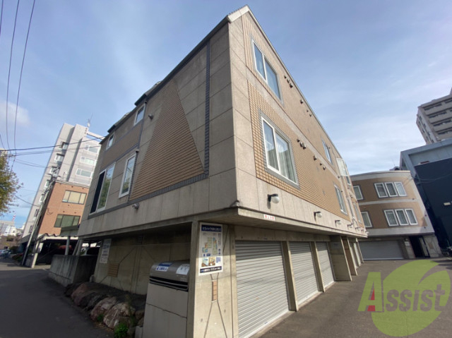 建物外観　札幌市中央区北二条西「キラメック知事公館I・II」