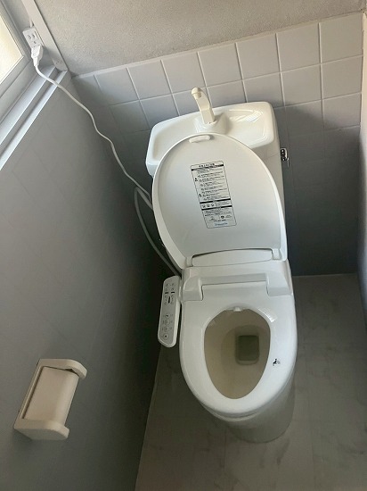 和歌浦戸建てのトイレ写真