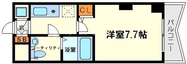 セレニテ新大阪弐番館の間取り写真