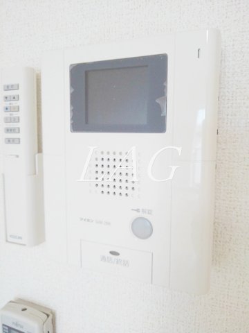 セキュリティ　モニター付きインターフォンです。