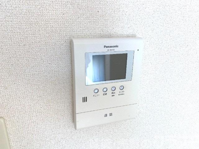 セキュリティ　来訪者が確認できるモニターホン♪