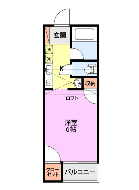 SAJA-WESTの間取り写真