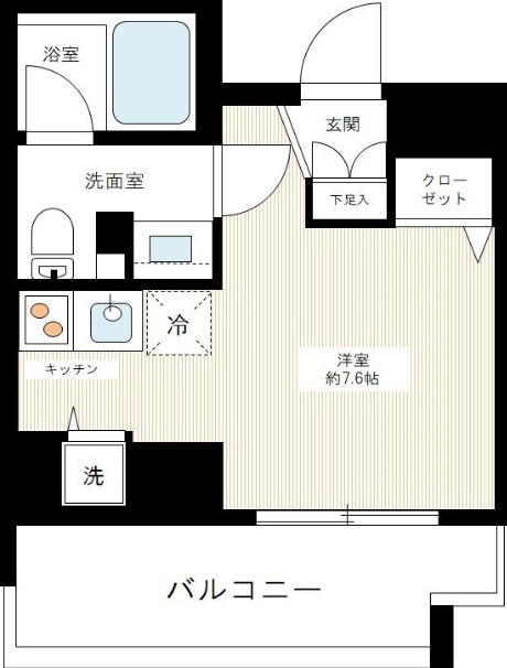 ダイナシティ西新宿の間取り写真