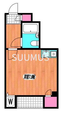 京王線 代田橋駅 徒歩6分 5階建 築29年の間取り写真