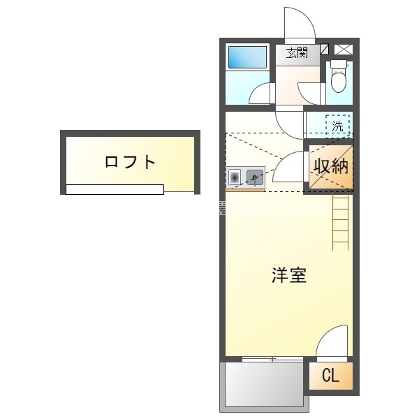 セザンヌ南栄の間取り