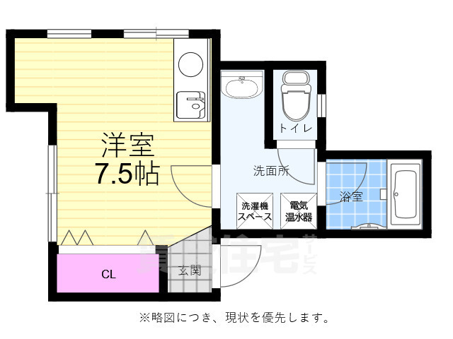 エスポワールTの間取り