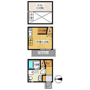 アースクエイク名港の間取り