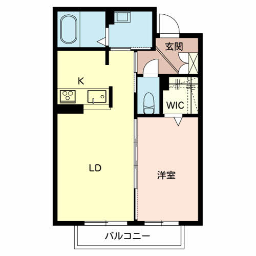 グラン　ブルー　Aの間取り